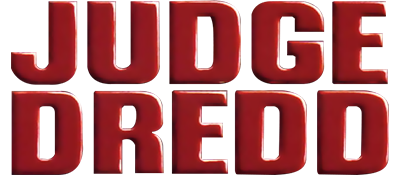 Judge Dredd logo for Sega Genesis